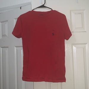 🌹Polo Red Pocket Tee